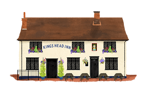 Kings Head Woodbridge Logo