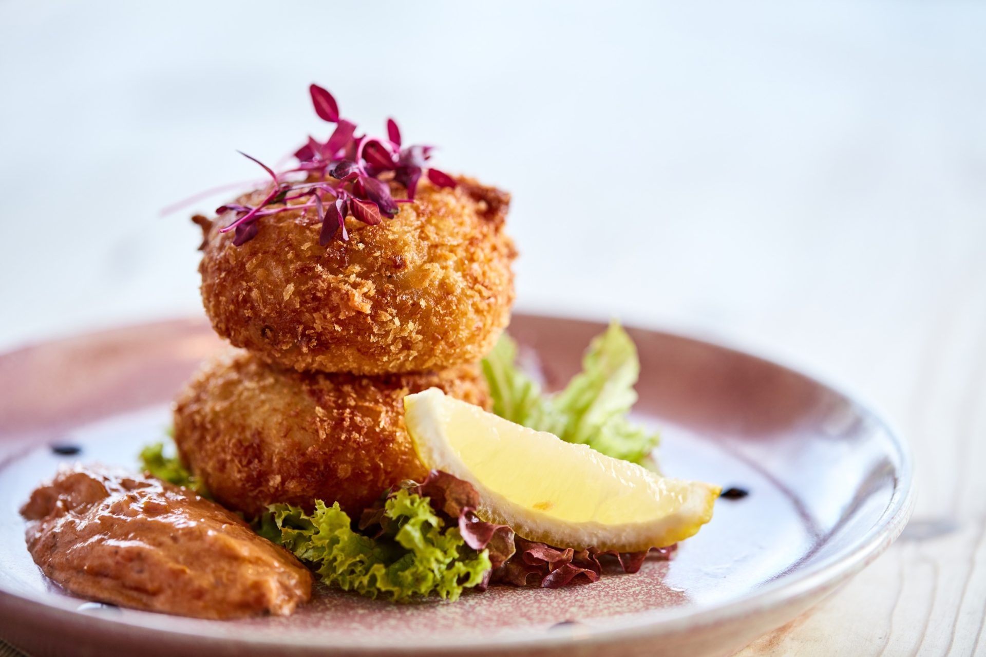 Breaded cheese pub food