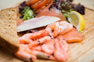 Seafood platter